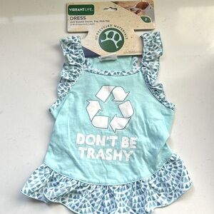 Small Dog dress “Don’t Be Trashy”